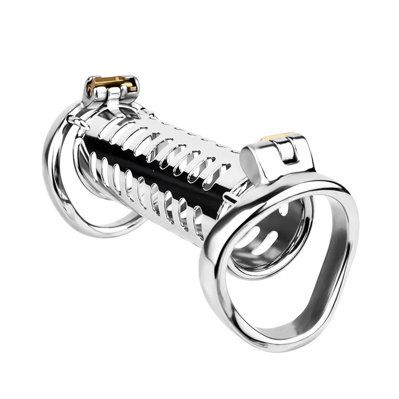 Metal Double Ended Cock Cage - Image 3