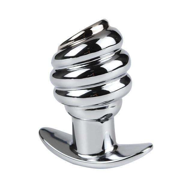 Metal Hollow Tunnel Anal Plug - Image 3