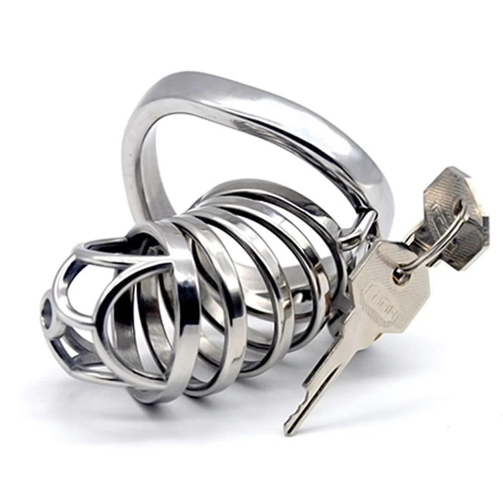 Metal Chastity Cage 2.36 inch Submission Cage - Image 2