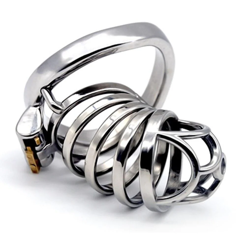 Metal Chastity Cage 2.36 inch Submission Cage - Image 3