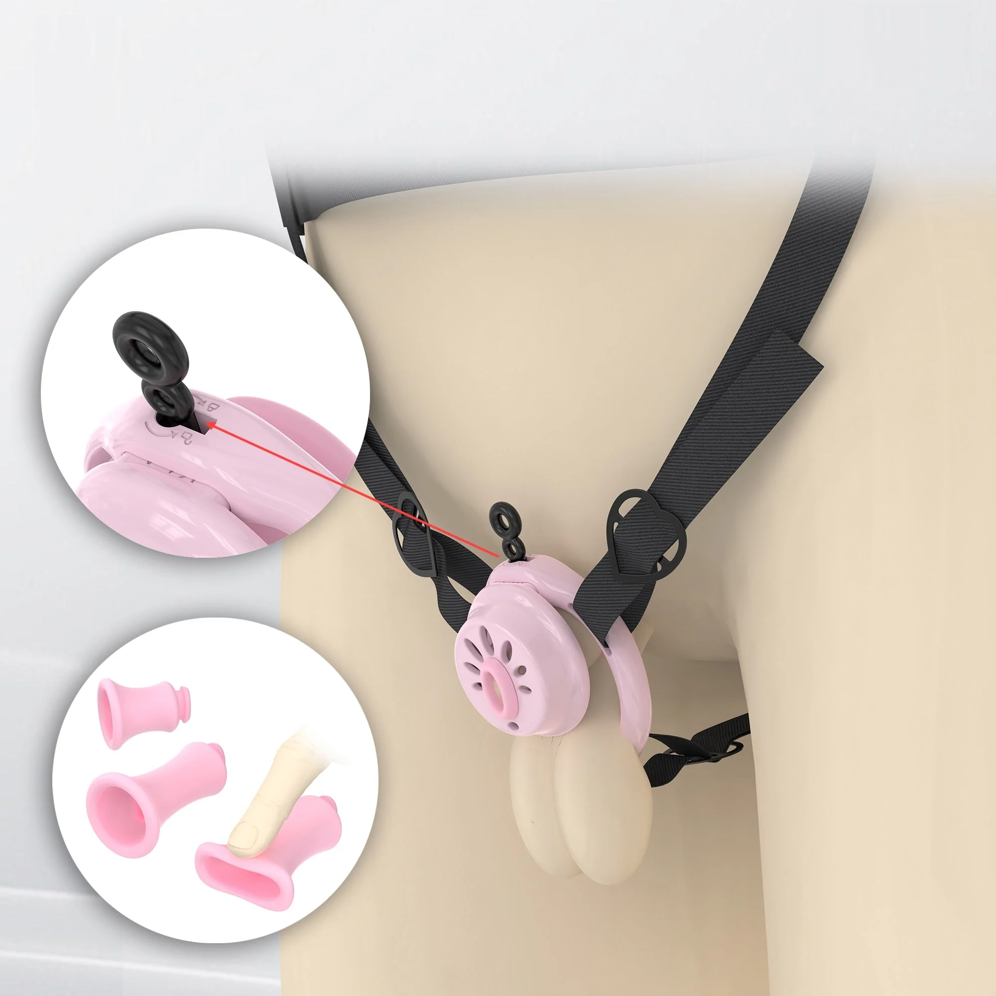 Mini Flat Cock Cage - Image 7