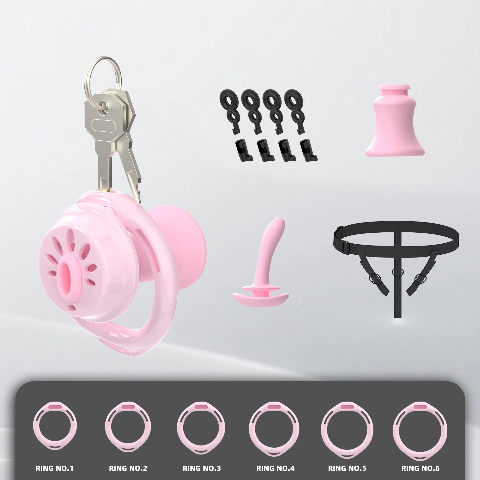 Mini Flat Cock Cage - Image 8