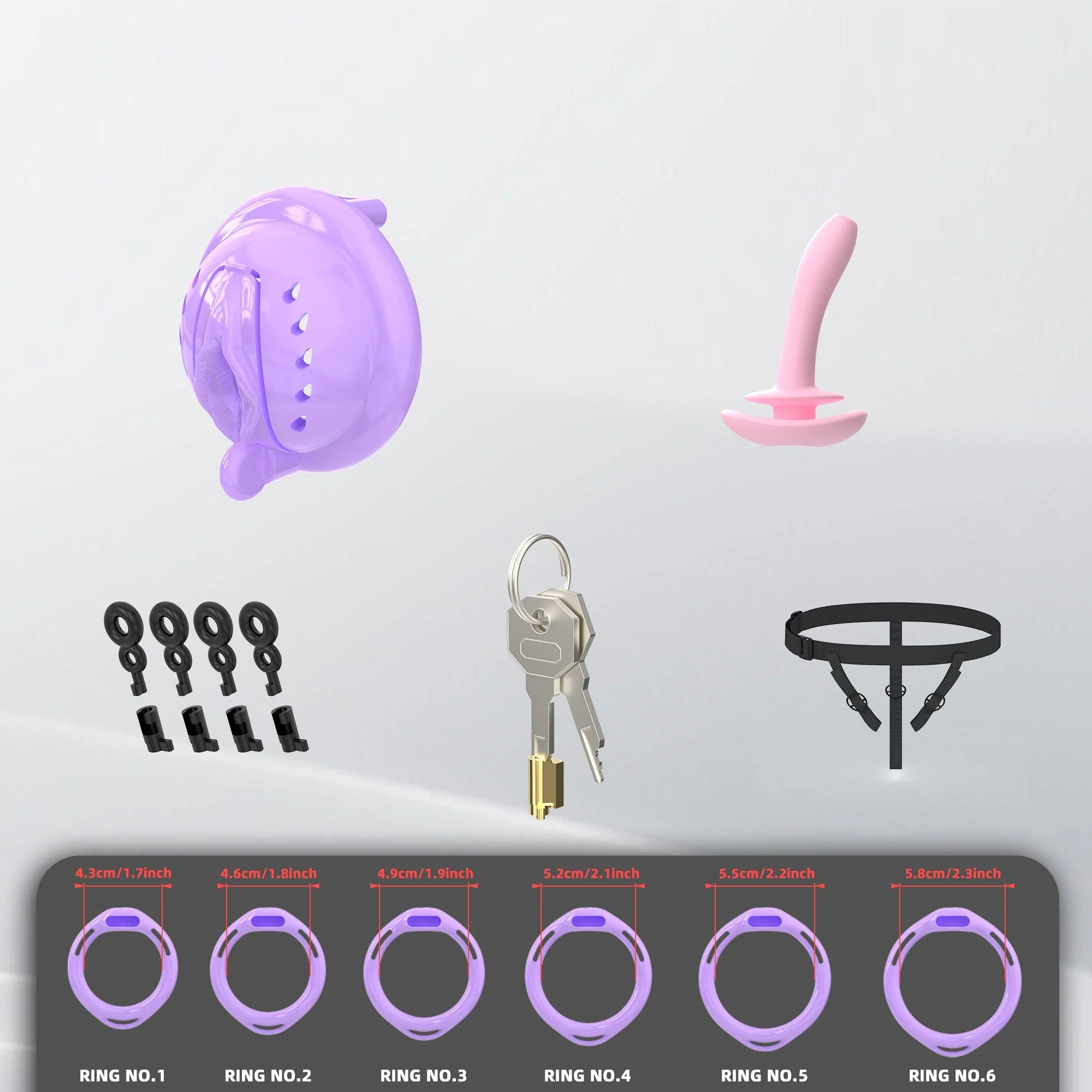 Mini Silicone Pussy Cock Cage - Image 10