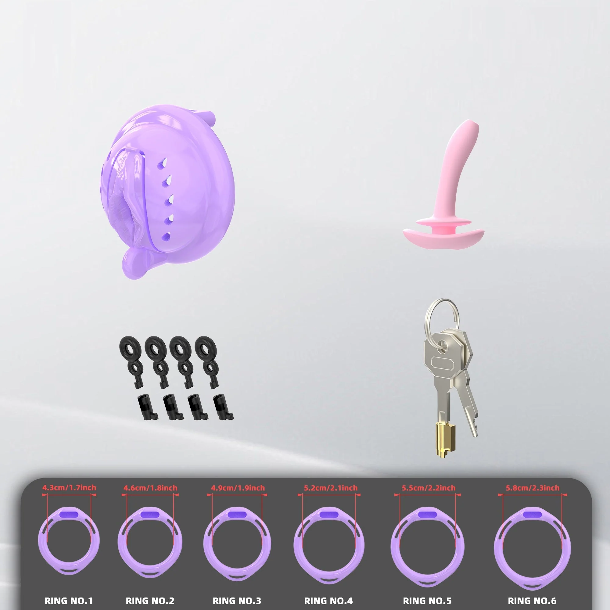 Mini Silicone Pussy Cock Cage - Image 11