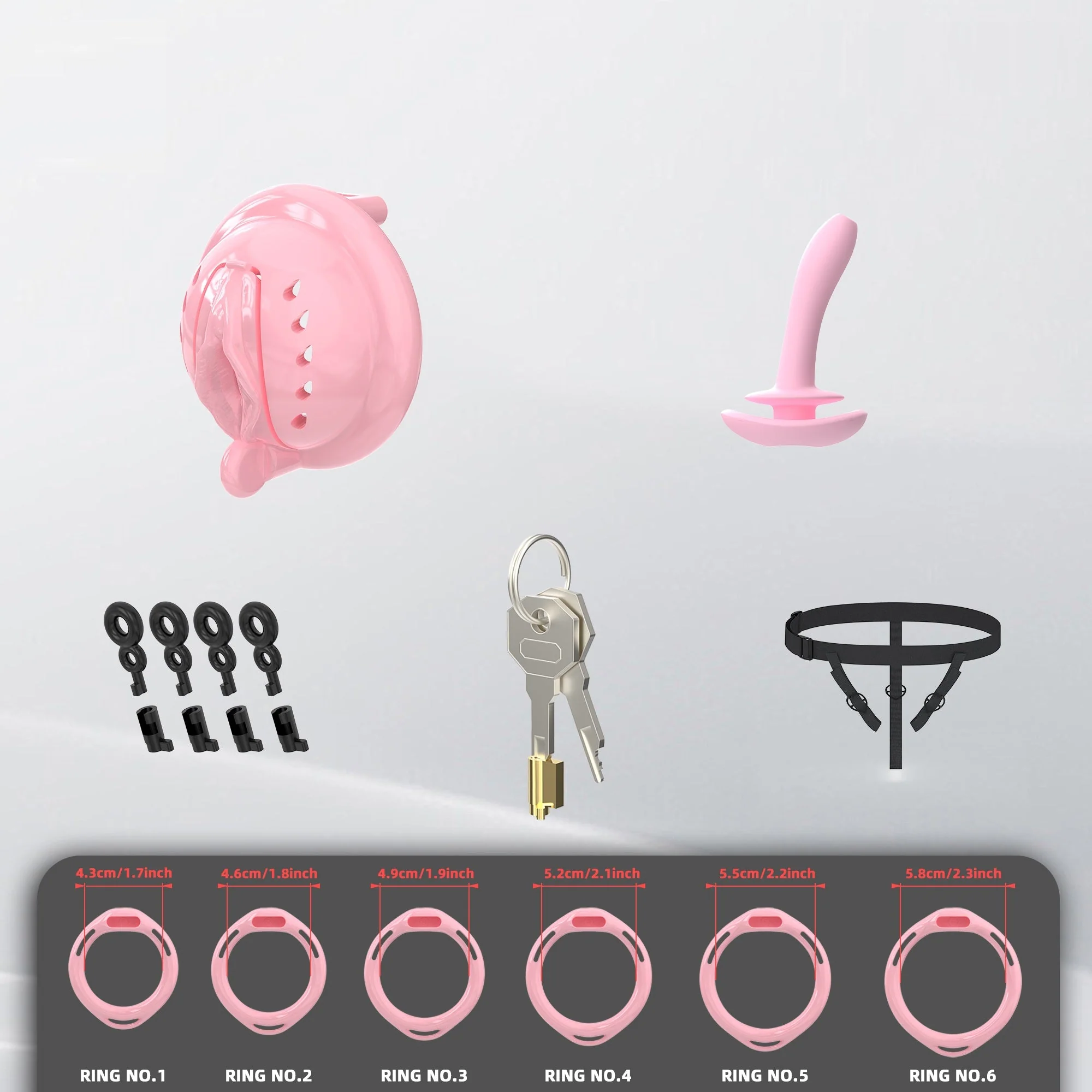 Mini Silicone Pussy Cock Cage - Image 8
