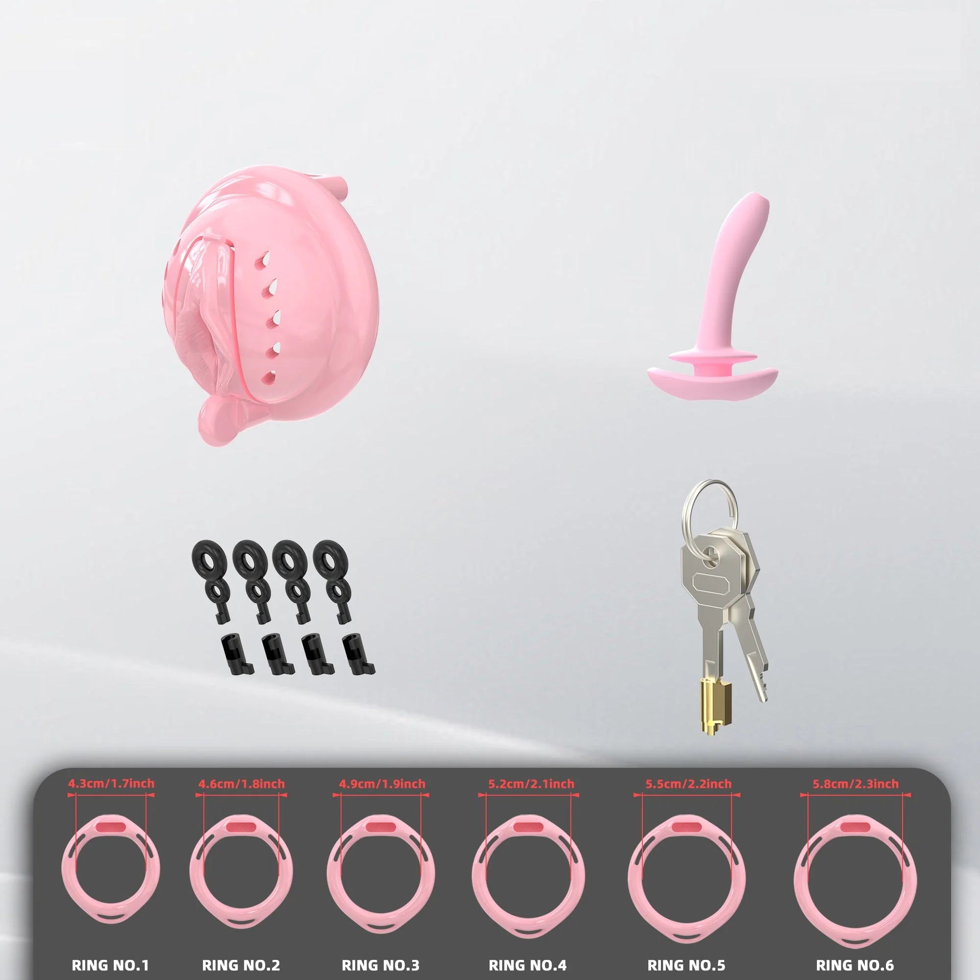 Mini Silicone Pussy Cock Cage - Image 9