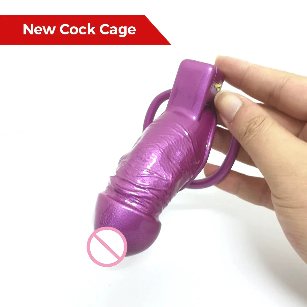 Mistress Shiny Penis Chastity Cage - Image 2