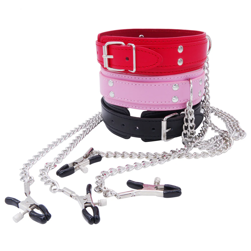 Neck Collar With Nipple Clamps - Image 3