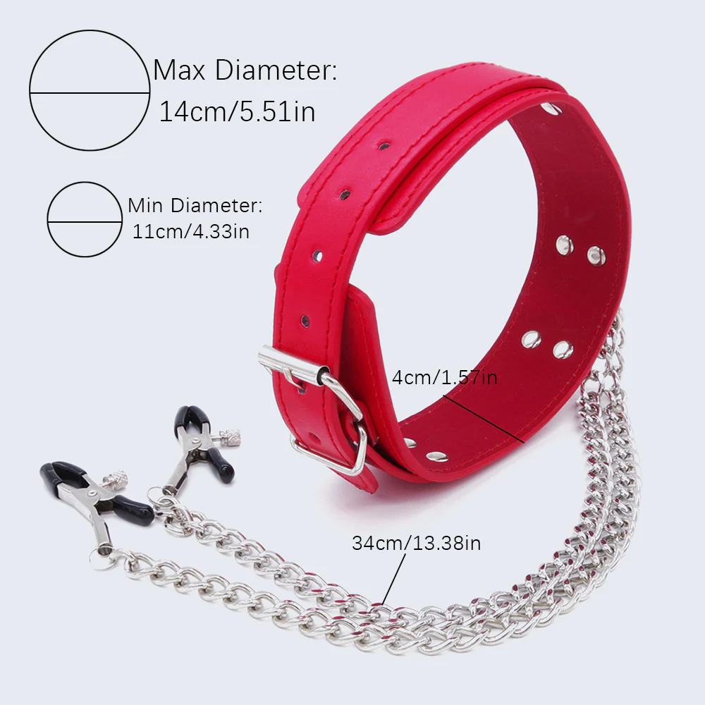 Neck Collar With Nipple Clamps - Image 5