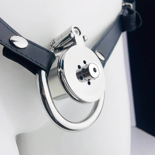 Negative Chastity Cage with Belt and Catheter - Image 8