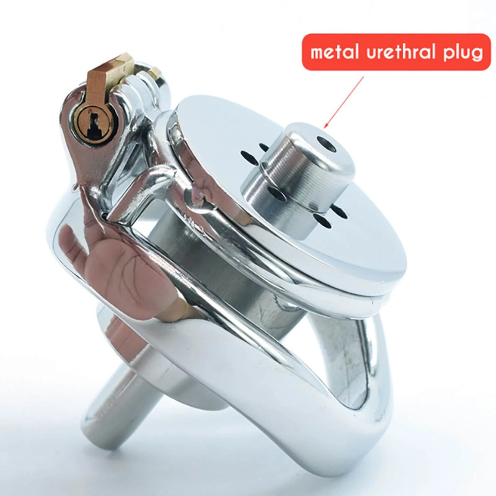Negative Chastity Cage With Catheter - Image 5