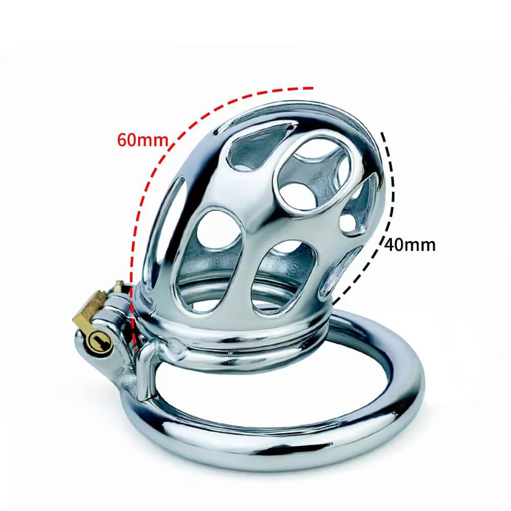 New 304 Stainless Steel Chastity Cage - Image 6