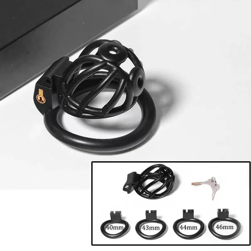 NEW 3D Printing Chastity Cage With 4 Rings - Image 8