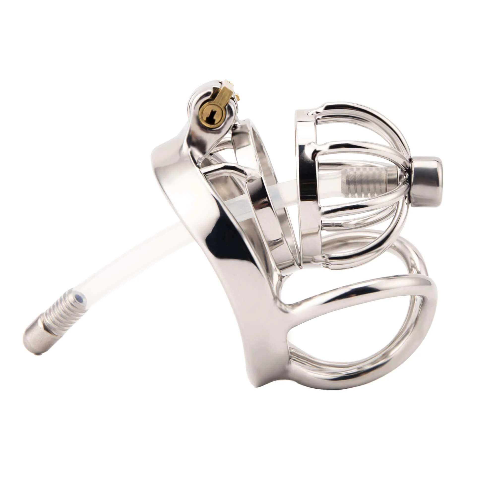 New Balls Chastity Cage With Balls Ring - Image 5