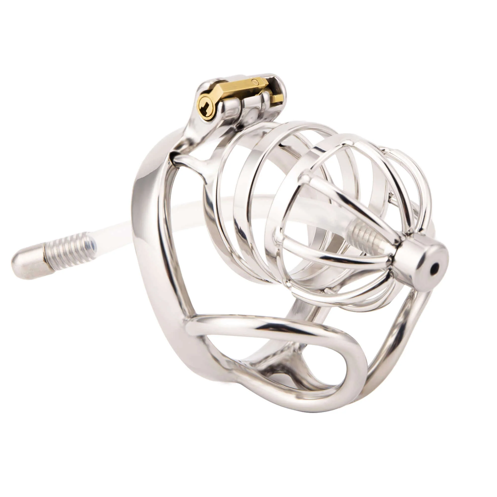 New Balls Chastity Cage With Balls Ring - Image 9