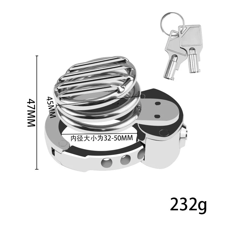 New BDSM #59 Adjustable Male Chastity Cage - Image 3
