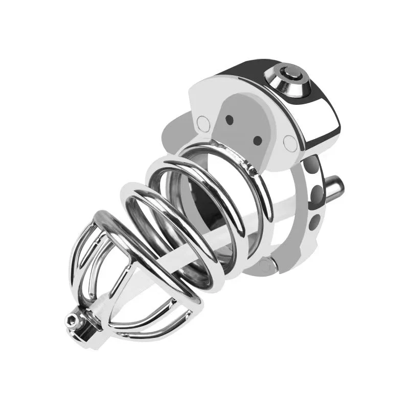 New BDSM #68 Adjustable Male Chastity Cage - Image 2