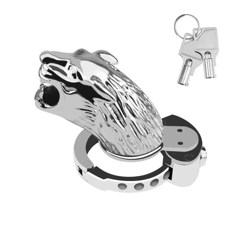 New BDSM #72 Adjustable Male Chastity Cage - Image 2