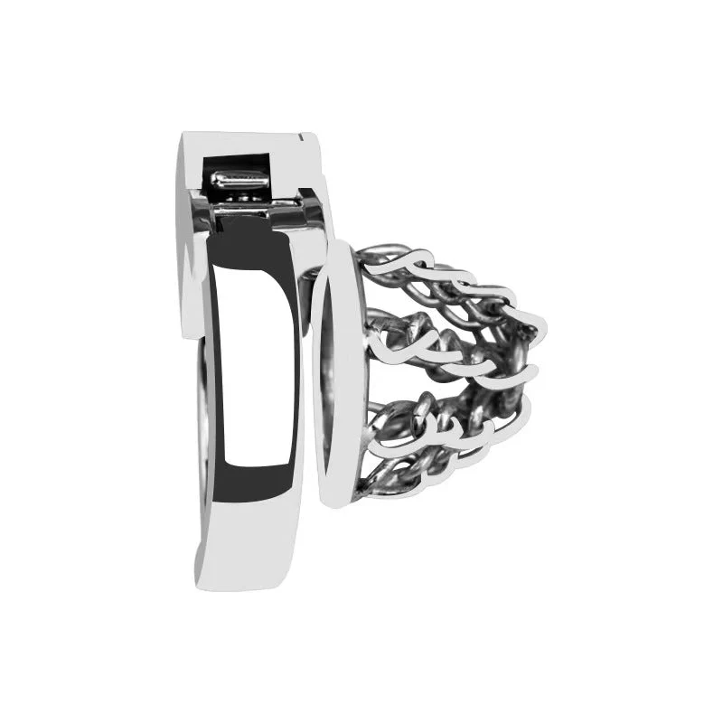 New BDSM #73 Adjustable Male Chastity Cage - Image 2