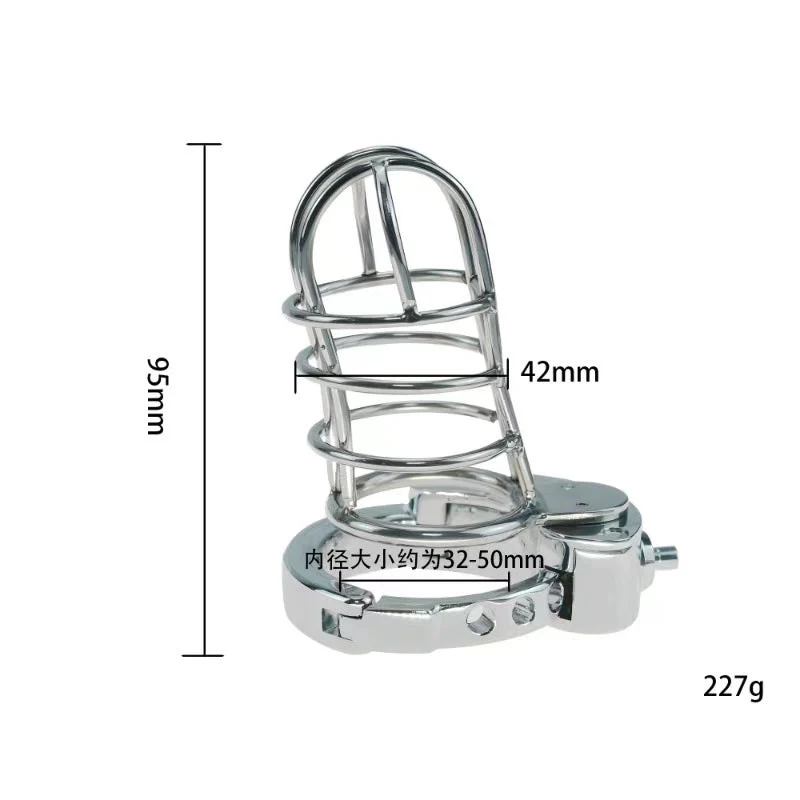 New BDSM #78 Adjustable Male Chastity Cage - Image 3
