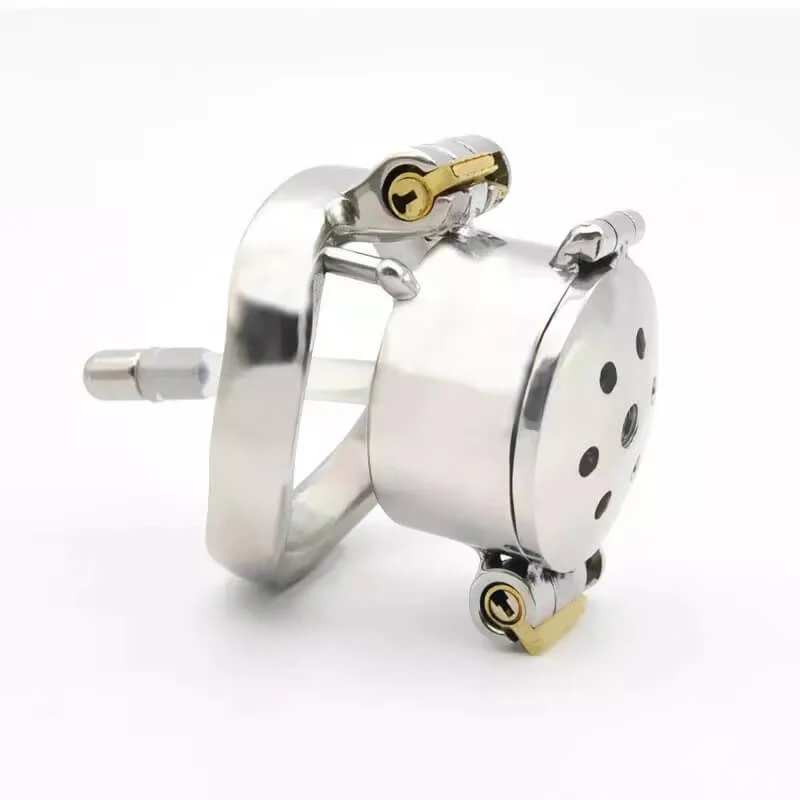 New Double Lock Flip Glans Cover Chastity Device - Image 4