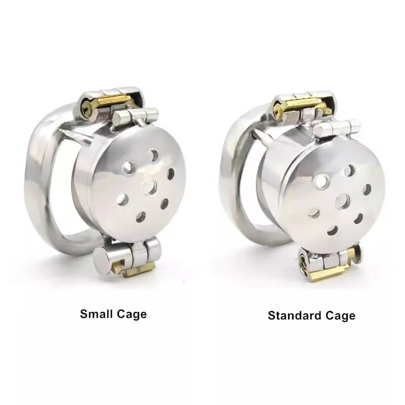 New Double Lock Flip Glans Cover Chastity Device - Image 6