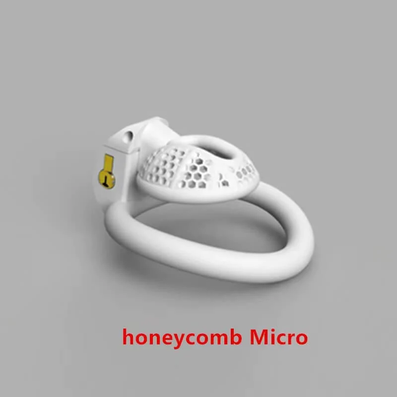 NEW Honeycomb Positive And Negative Chastity Device - Image 12