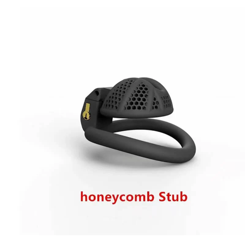 NEW Honeycomb Positive And Negative Chastity Device - Image 4