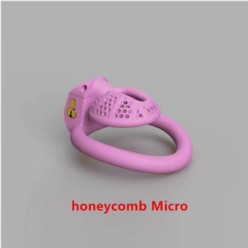 NEW Honeycomb Positive And Negative Chastity Device - Image 6
