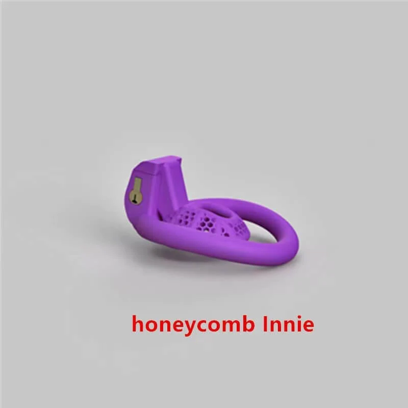 NEW Honeycomb Positive And Negative Chastity Device - Image 8