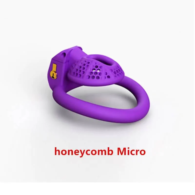 NEW Honeycomb Positive And Negative Chastity Device - Image 9