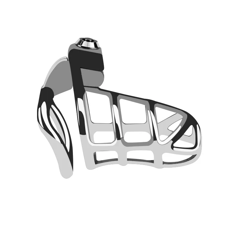 New Metal Click Lock Chastity Cage - Image 4