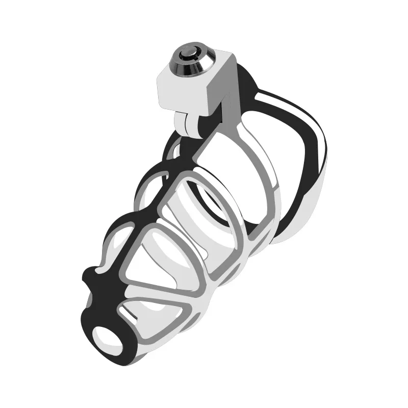 New Metal Click Lock Chastity Cage - Image 5