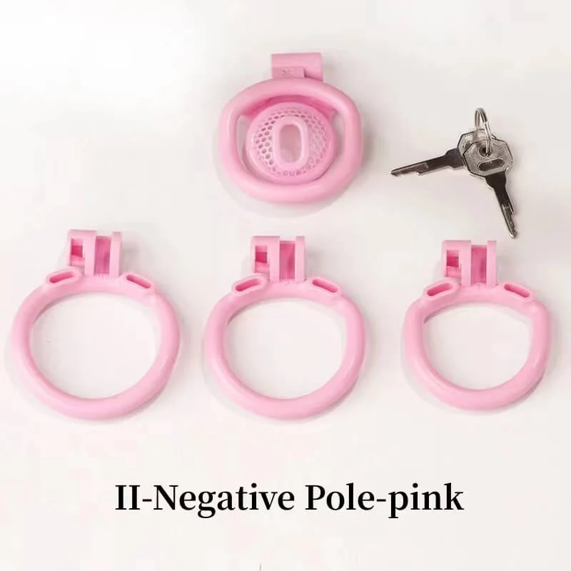 New Ultra Compact Honeycomb Positive/Negative Chastity Cage - Image 3