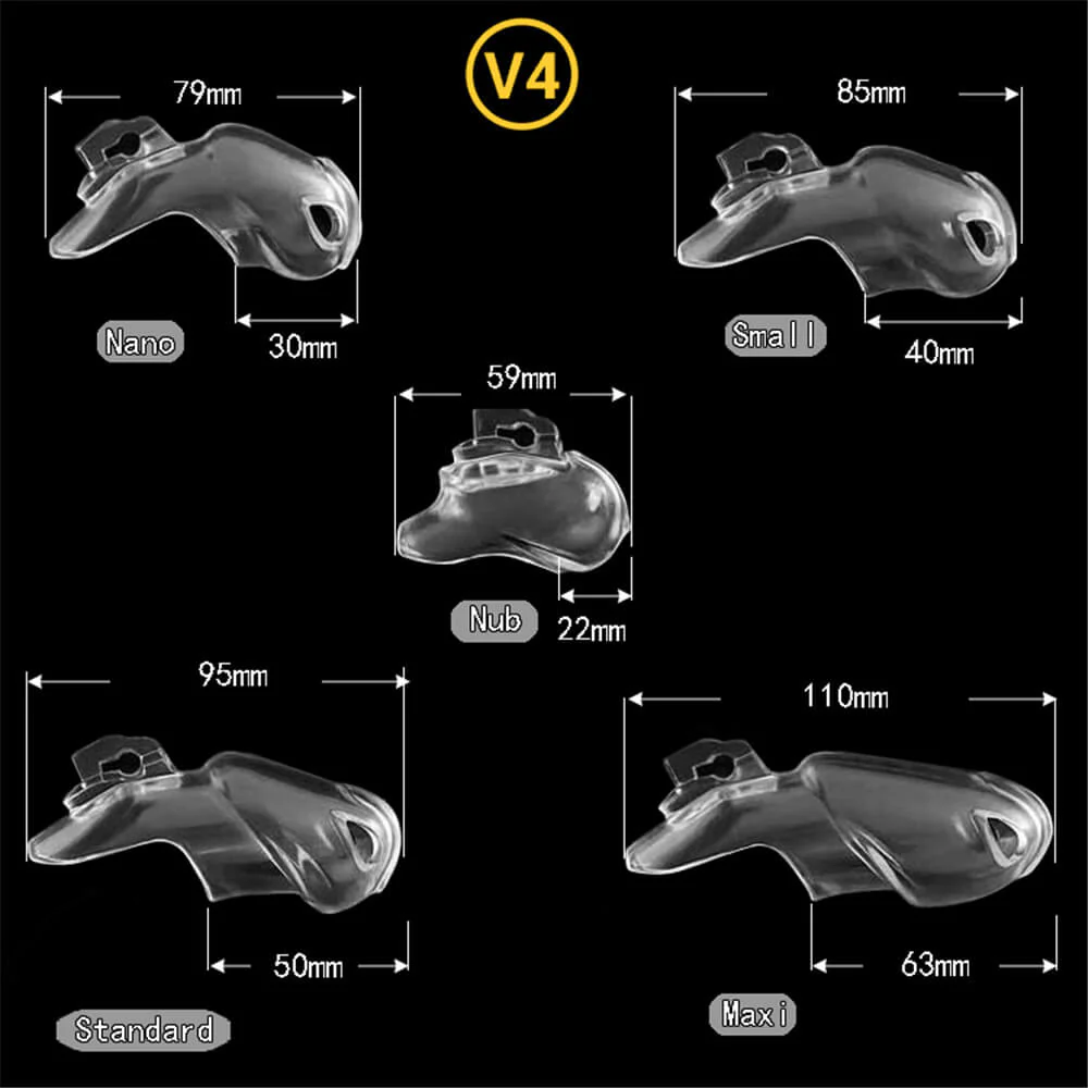 Newest HT V4 Resin Male Chastity Device - Image 4