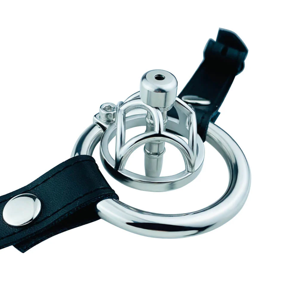 No Escape Chastity Cage with Belt - Image 3
