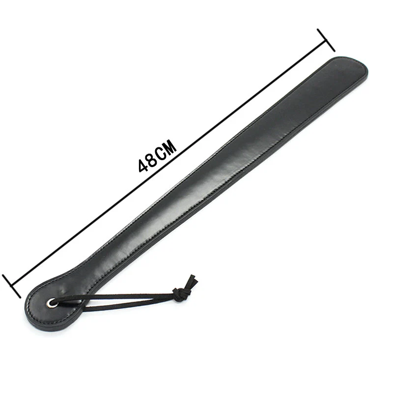 No Frills Leather Sex Paddle - Image 4