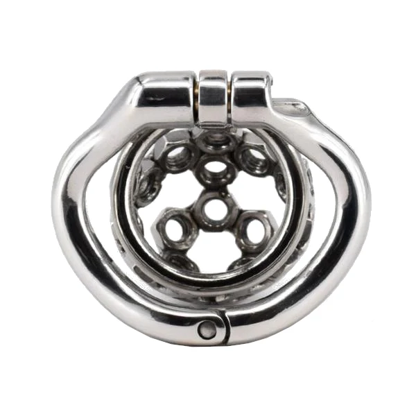 Nut Case Metal Chastity Device 2.01 inches long - Image 5