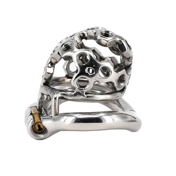 Nut Case Metal Chastity Device 2.01 inches long - Image 7