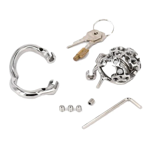 Nut Case Metal Chastity Device 2.01 inches long - Image 8