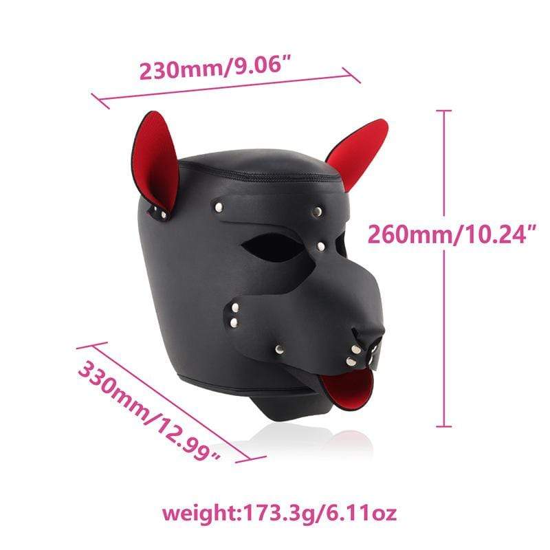 Obedience Training Leather Dog Hood - Image 6
