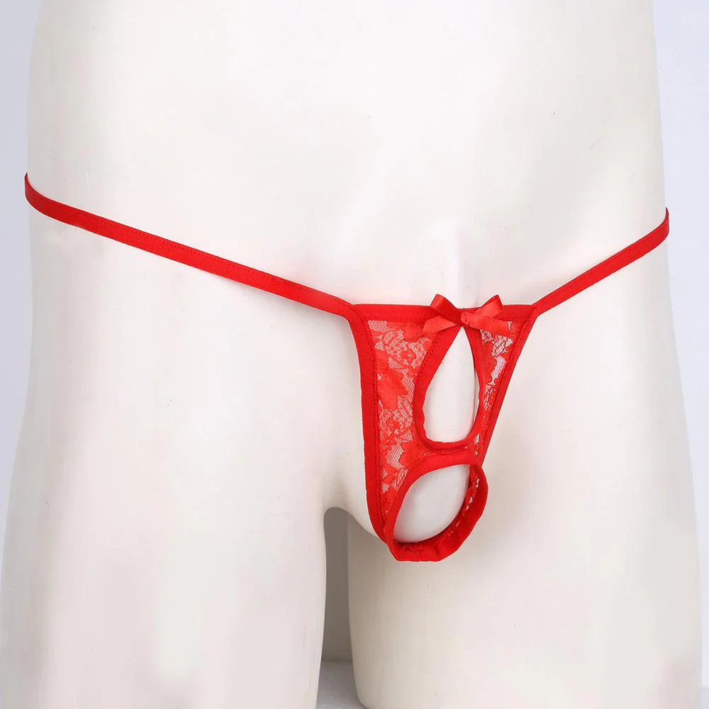 Penis Ring Ball Hole Lifter G-string - Image 5