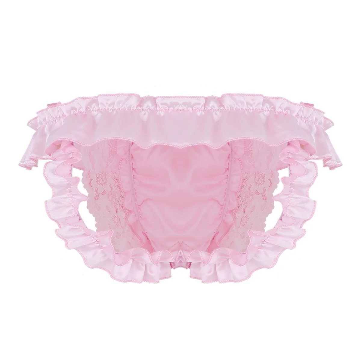 Slutty Sissy Open Butt Ruffle Panties - Image 2
