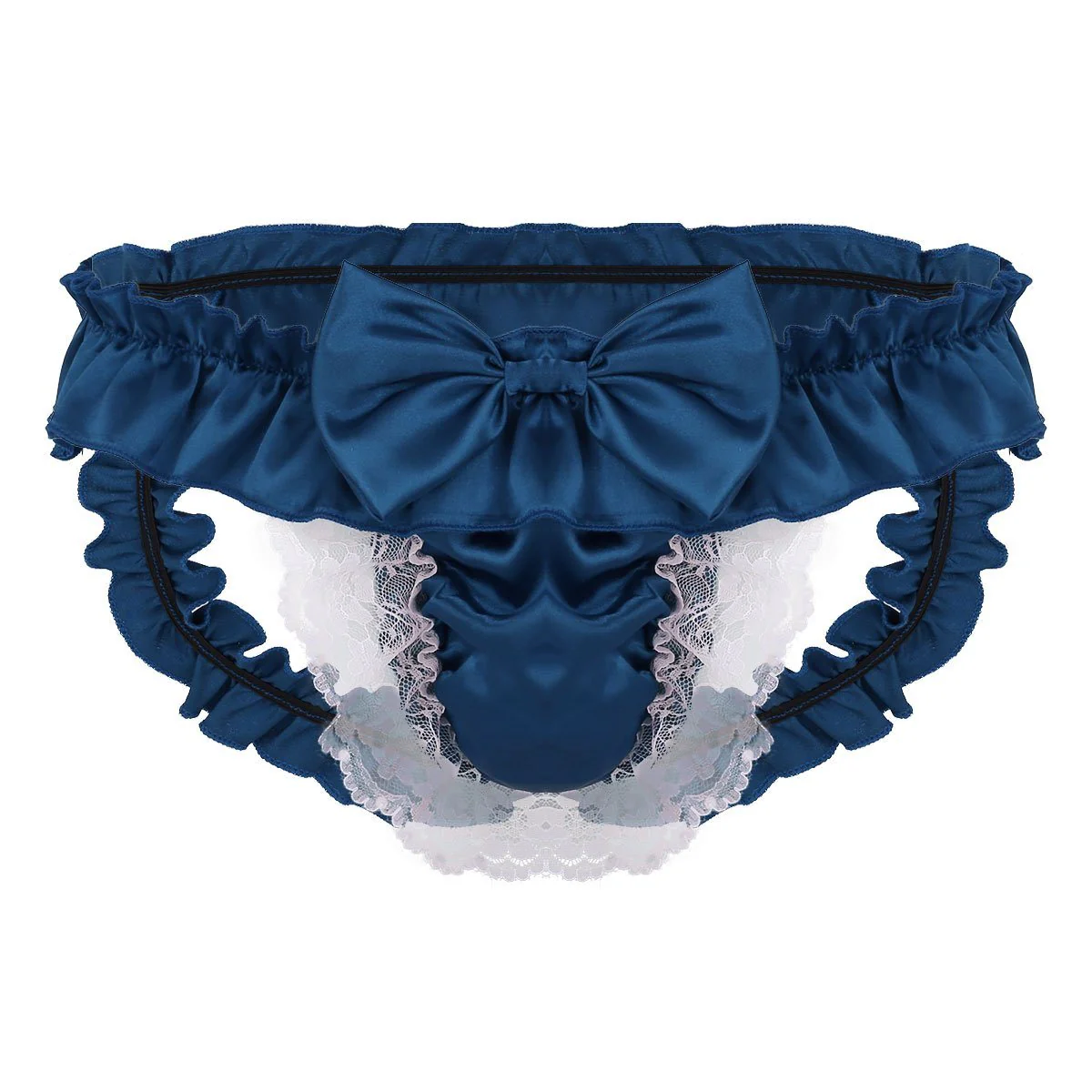 Slutty Sissy Open Butt Ruffle Panties - Image 6