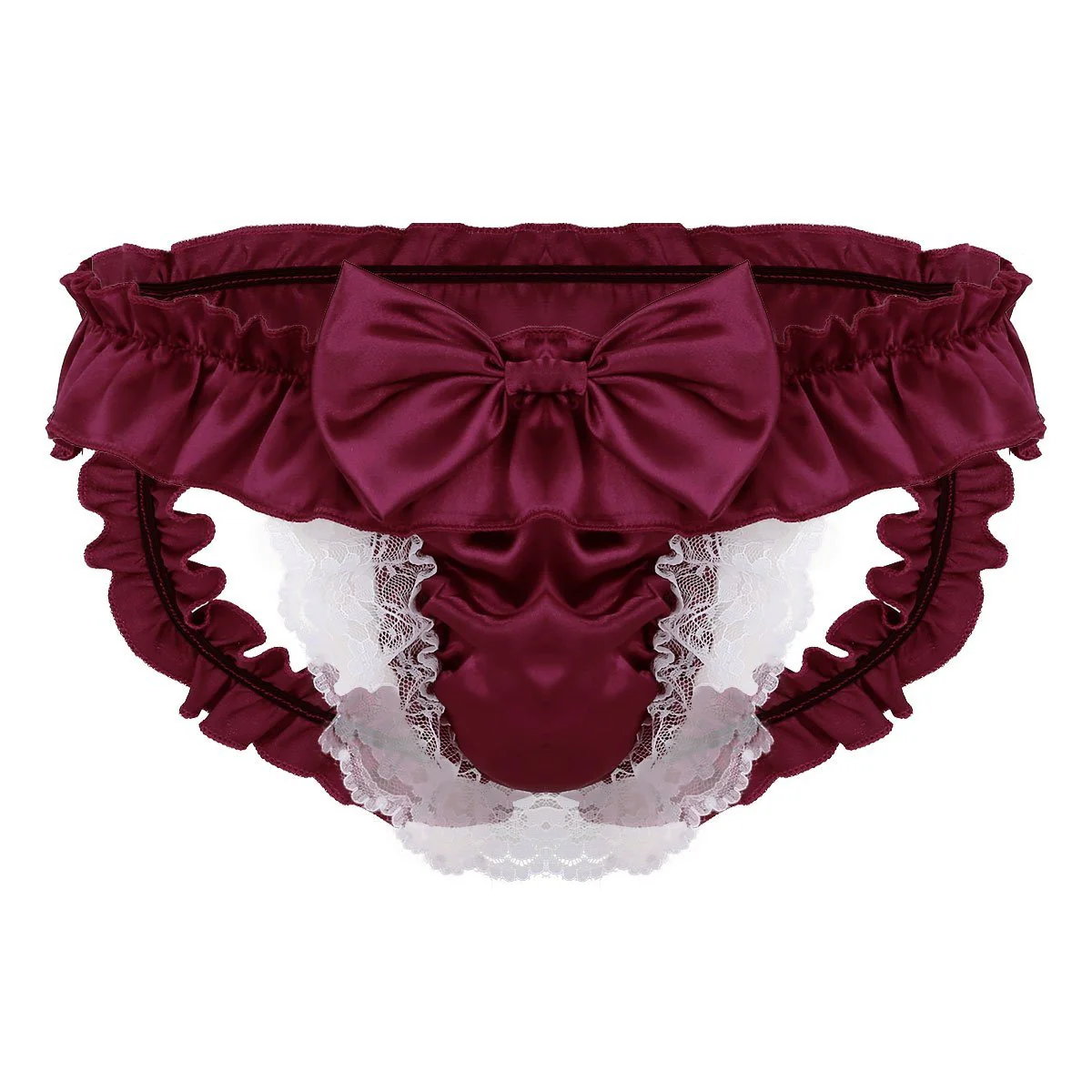 Slutty Sissy Open Butt Ruffle Panties - Image 7