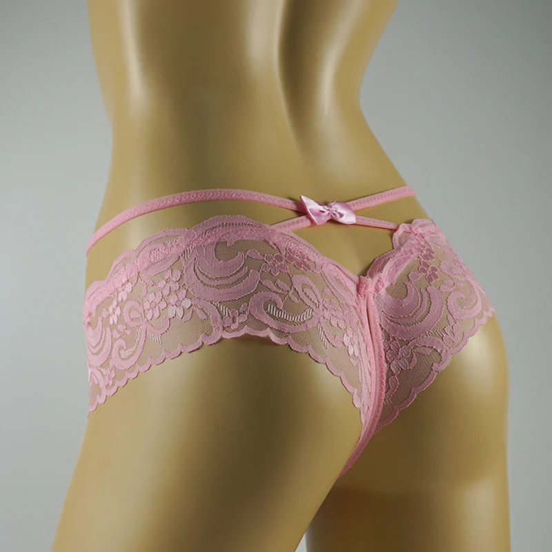 Open-Crotch Lace Panties - Image 11