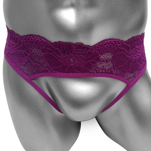 Open Crotch Lace Panties - Image 6
