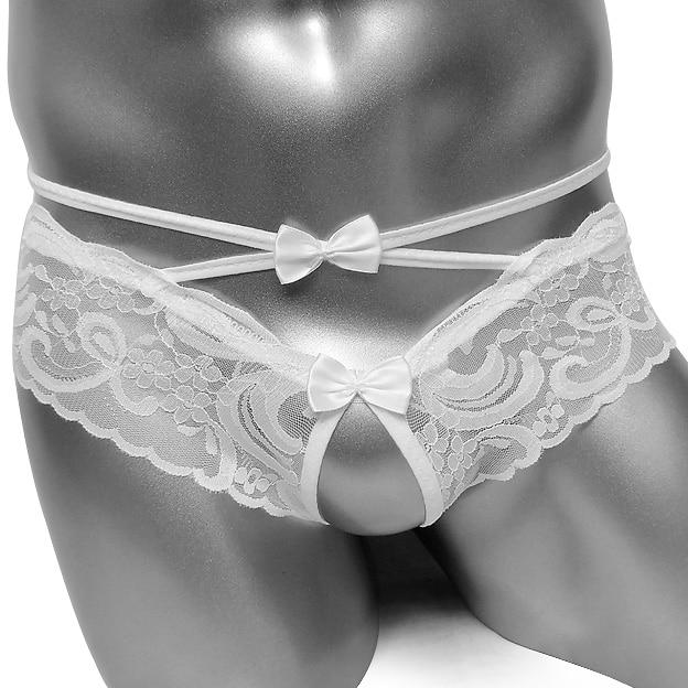 Open-Crotch Lace Panties - Image 6