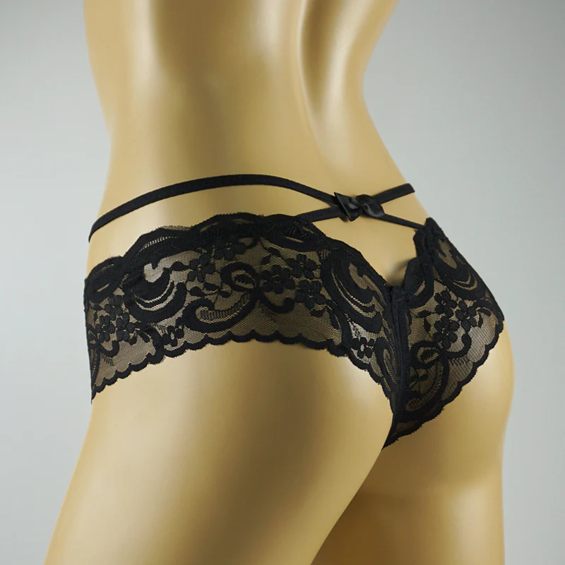 Open-Crotch Lace Panties - Image 8