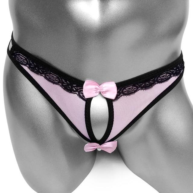 Open Crotch Sissy Thong